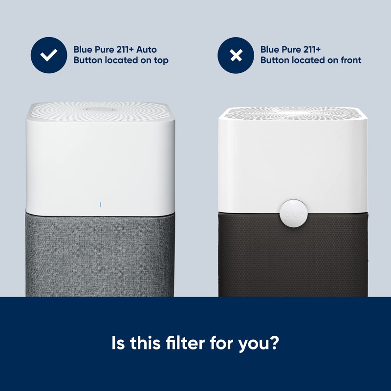 BLUEAIR Blue Pure 211+ Auto Genuine Replacement Filter, Particle and