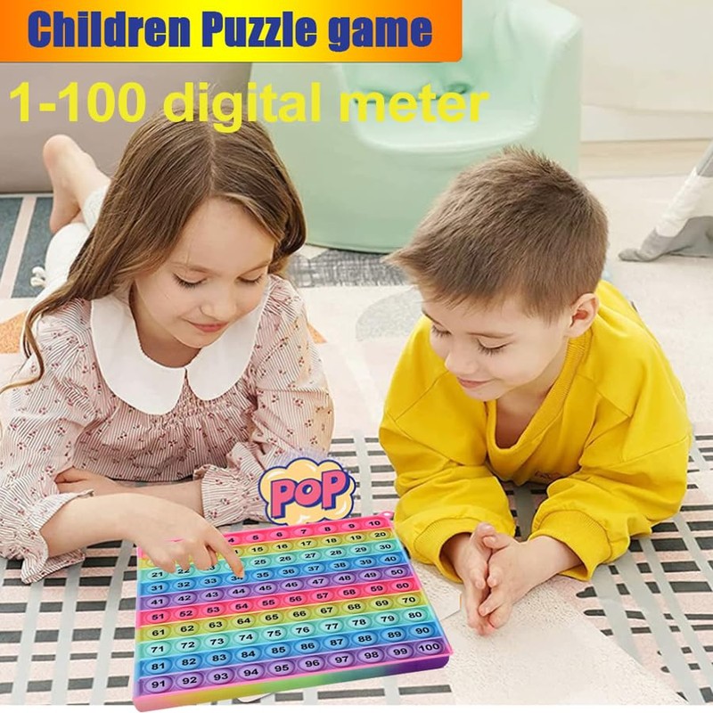 EK-Memory-fish Number Game P0PP Math Toy, Exercise Children's Logical Thinking,