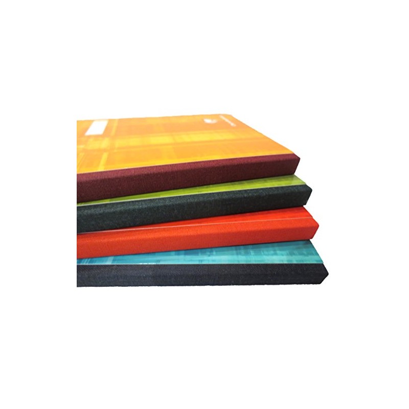 Pack of 5 Clairefontaine Classic Notebook Clothbound 4.25"x6.75" 192 Pages
