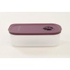 TUPPERWARE Quadro 350 ml Purple Rotary Scale for Cooking Times