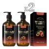 2pcs Batana Oil Shampoo, Batana Shampoo With Rosemary Extract, Champú