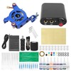 10 Wraps Tattoo Coil Machine Kit Mini Tattoo Power Supply