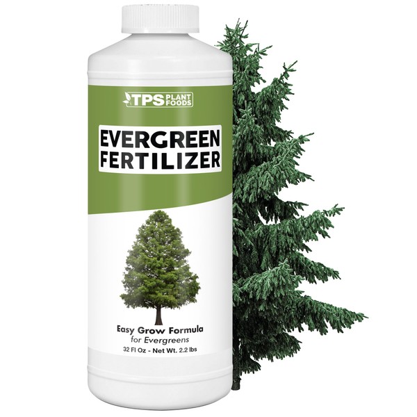 TPS NUTRIENTS Evergreen Tree Fertilizer for All Conifer Trees and