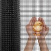 Potnet Black PVC Vinyl Coated Wire Mesh Hardware Cloth 1/2