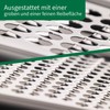 Chefkoch trifft Fackelmann Kitchen Grater with Container - Stainless Steel