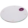 KitchenCraft 'Bright Floral' Toughened Glass Worktop Saver, 24 cm (9.5")