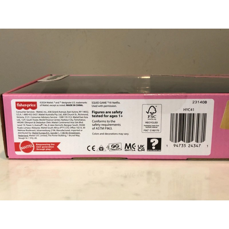 Little People Collector Netfllix Squid Game TV Show Toy Figure