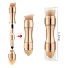 4 in 1 Makeup Brush Soft Bristles Elastic Sponge Head