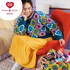 Red Heart All in One Granny Square Petite Groovin Yarn