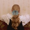 yueton 2PCS Bowknot Hair Clips Sweet Chiffon Bow Barrette Elegant