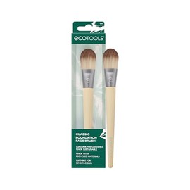 EcoTools, Classic Foundation, Brocha para Base Líquida o Cremosa, Brochas de Maquillaje,