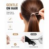 Runzefeng 1000 PCS Clear Elastic Hair Bands, Mini Hair Bands