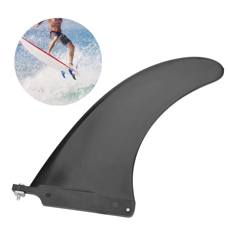 Surfboard Fins 9" PVC Center Fin Surfboard Tail Ladder Split