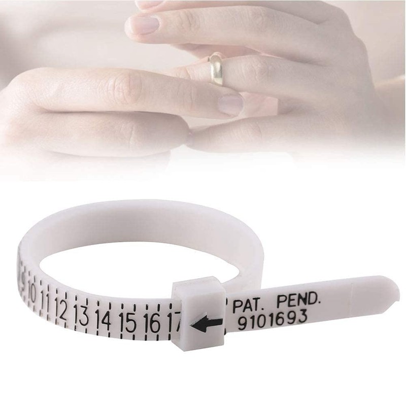 Ring Sizer Measure Finger Gauge Scale Measure Tool Finger Stick