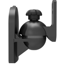PureMounts PM Sound Speaker Universal Wall Mount, Tilt: -20° to 20 °, Swivels: -70° to 70°, Distance to the wall: 64mm, Max. Weight Supported: 3.5 kg.