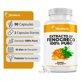 Fenogreco Extracto 100% Puro - Energía, Hormonas Y Vitalidad