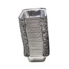 Matangi Plus 1000 x Silver Aluminium Foil Containers & Lids