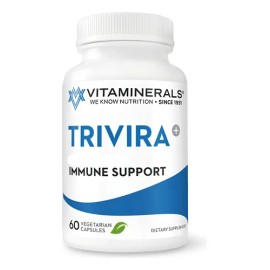 Vitaminerals Trivira Vitamina C D3 Zinc Hierbas 60 Cápsulas
