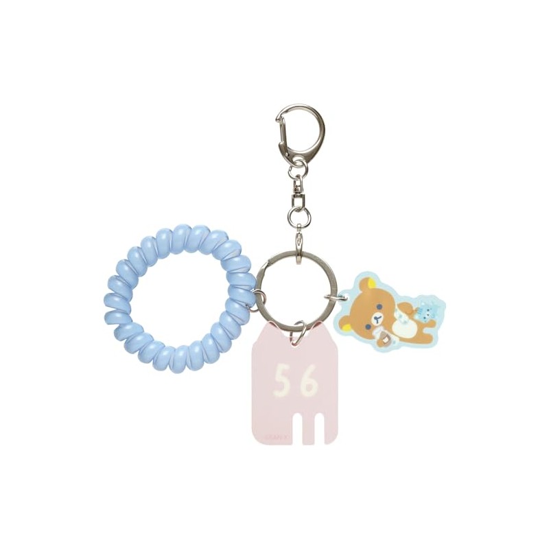AB16601 Rilakkuma Neko no Yu Keyring Rilakkuma
