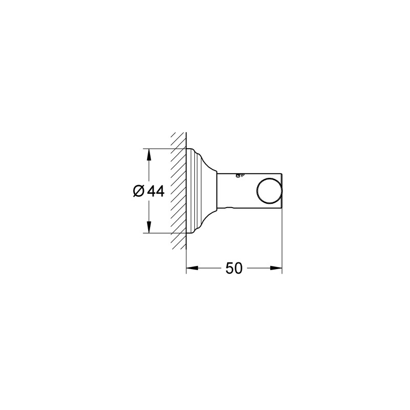 グローエ(GROHE) エッセンシャル オーセンティック ローブフック 40656001