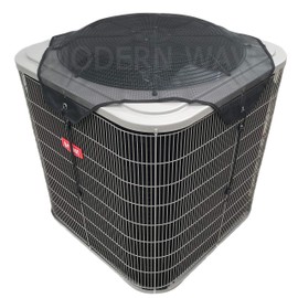 MODERN WAVE Central Air Conditioner Cover for Outside Units 32 x 32 - Top Universal Outdoor AC Cover Defender (Mesh, 32" x 32")