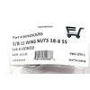 5/8-11 Stainless Steel Wing Nuts 5/8-11 Butterfly Nuts 18-8 Stainless