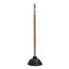 Dual Purpose Plunger - 5-1/2" Cup x 21" Handle