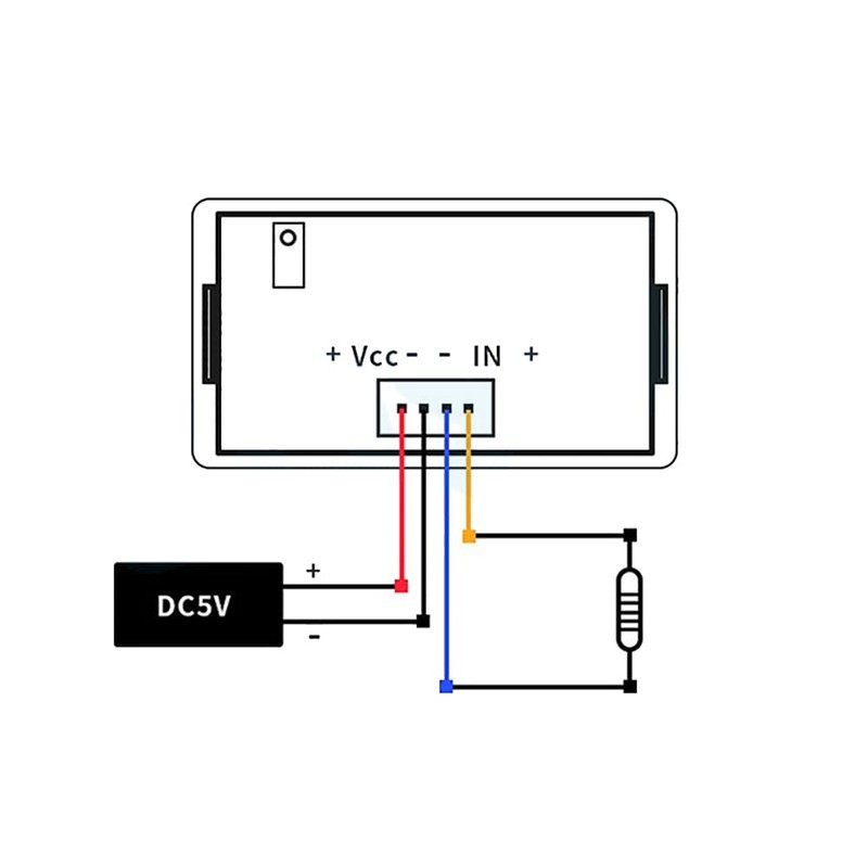 Taidacent Ohm Meter Resistance Tester Ohmmeter Digital DC Resistance Measuring
