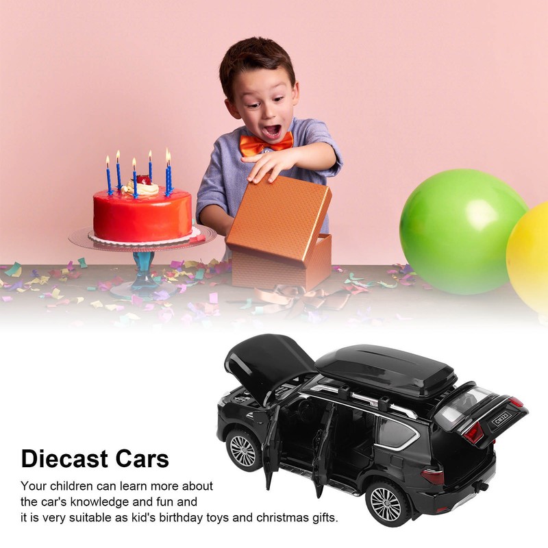 1/32 SUV Car Model Alloy Diecast Pull Back Vehicle Toys