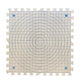 Eseno® 12" x 12" Blocking Mats for Knitting Extra Thick, Needlework or Crochet (Circle 4pc Set)