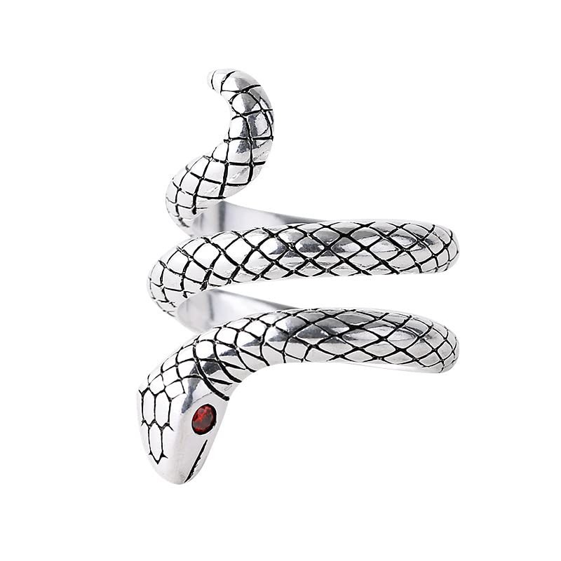 DJMANMENGG Iguro Obanai Mask Snake Ring Anime Cosplay Demon Mask