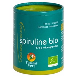 Flamant Vert Spirulina Microgranules 370 Grams