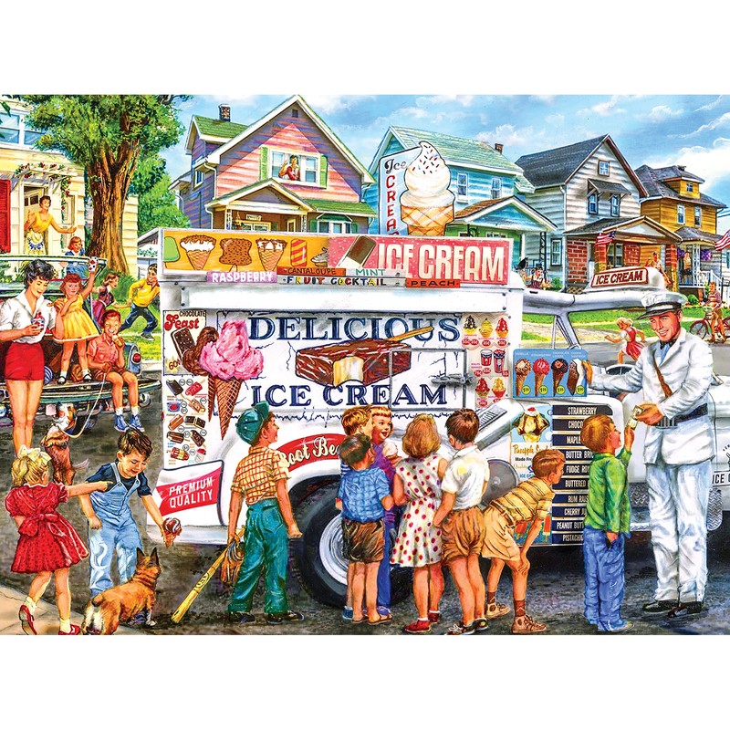 Back to The Past 1000 PC Jigsaw Puzzle - Ice