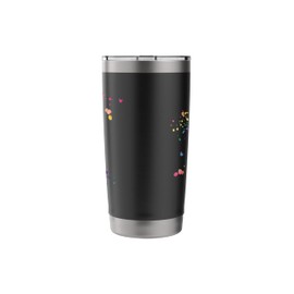 Unicyclist Unicycling Unicycler Colorsplash Unicycle Stainless Steel Insulated Tumbler