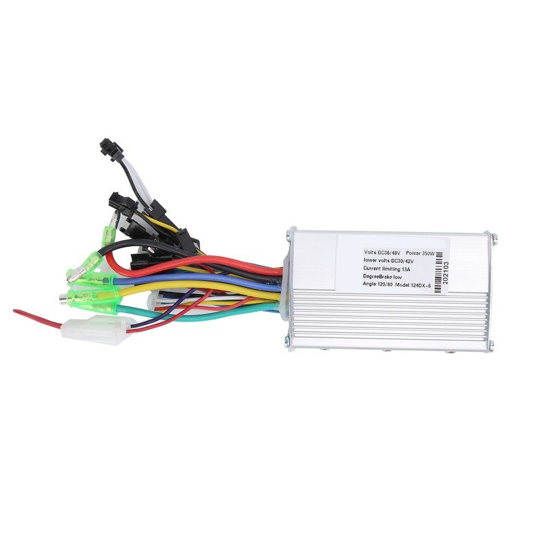 36V/48V 350W Brushless Controller and 124DX LCD Twist Throttle Set