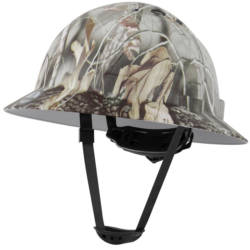Zeluga 15-451 HDPE Full Brim Hard Hat, Construction Safety Helmet