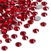 Beadsland 1440 pieces flat back rhinestones, nail crystals rhinestones for