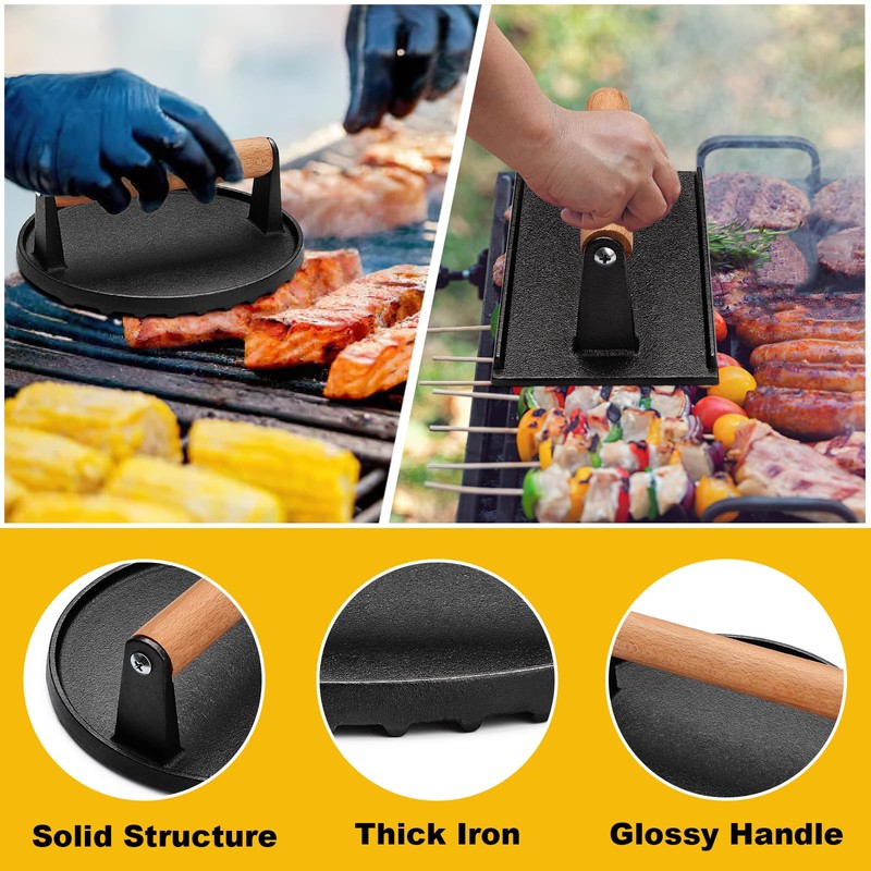 AIVIKI Burger Press, Smash Burger Press for Blackstone Griddle, Heavy