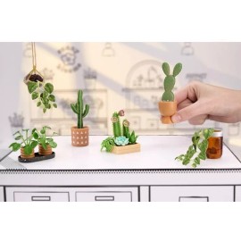 MGA 60+ Miniverse Make It Mini Botanicals Farm Flowers Gardening Spring Plants Toys