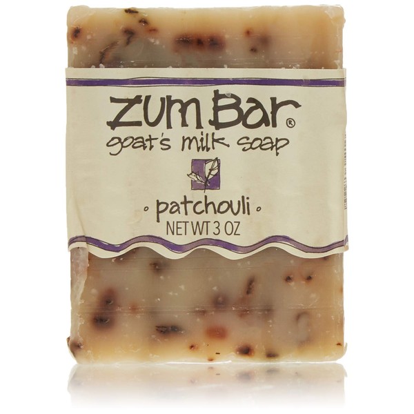 Zum Bar Goat's Milk Soap - Patchouli - 3 oz (3 Pack)