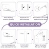 Skateboard Wall Mount, Skateboard Accessories Metal with Mounting Accessories, Skateboard