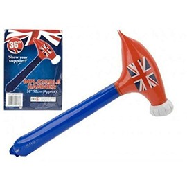 Toyland® 36"/90cm Inflatable Union Jack Hammer - Novelty Toys - British Celebrations