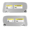 PEVAST Left Driver Side Sun Visor for Honda CRV CR-V