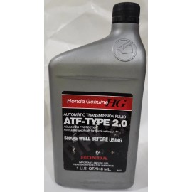 HONDA GENUINE AUTOMATIC TRANSMISSION FLUID ATF-TYPE 2.0 ~1QT