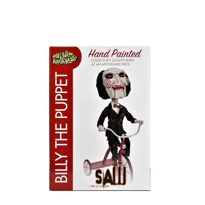 NECA Saw (2004) 8" Billy the Puppet Head Knocker Bobblehead