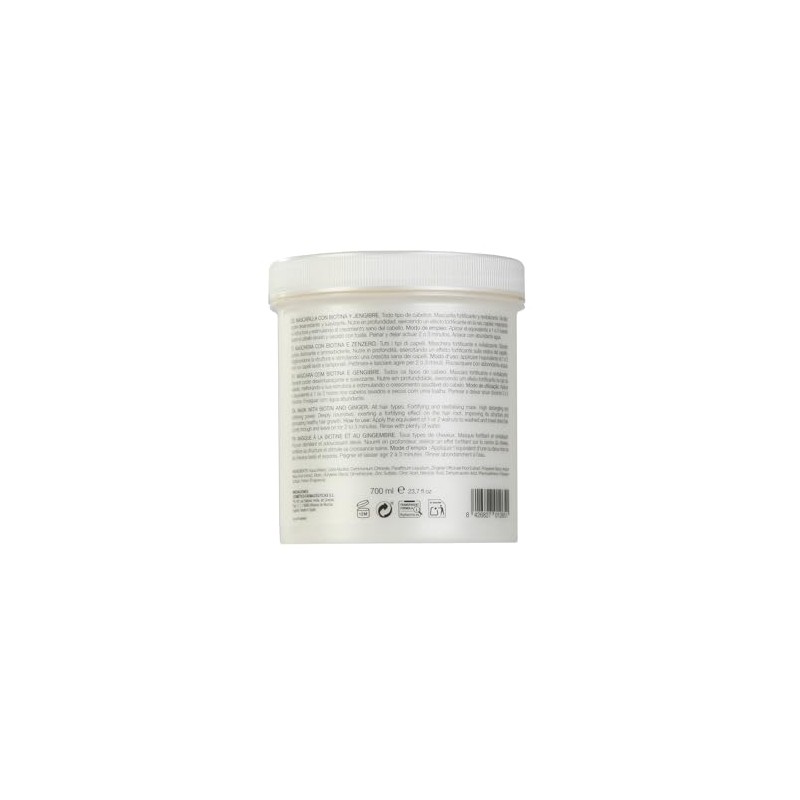 Thader Pharma Kräftigende und revitalisierende Haarmaske mit Biotin und Ingwer,