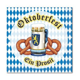 Oktoberfest Beverage Napkins : package of 16