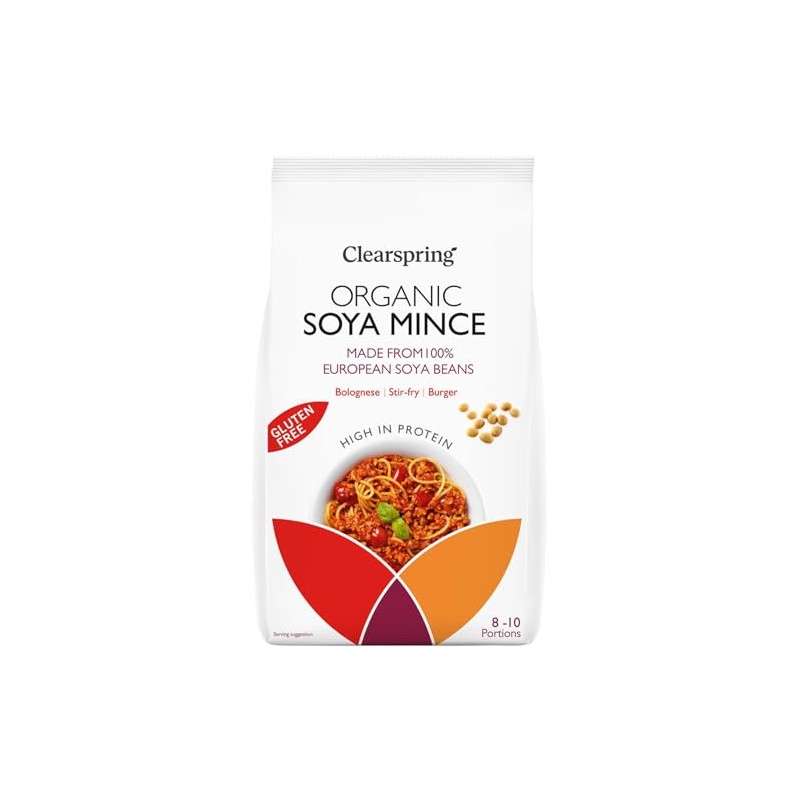 Clearspring Organic Gluten Free SOYA Protein Mince 250g