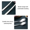 6 Pack Sporks Stainless Steel Forks and Spoons, Muulaii Metal