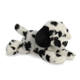 Aurora® Adorable Mini Flopsie™ Dipper Dalmatian™ Stuffed Animal - Playful Ease - Timeless Companions - White 8 Inches